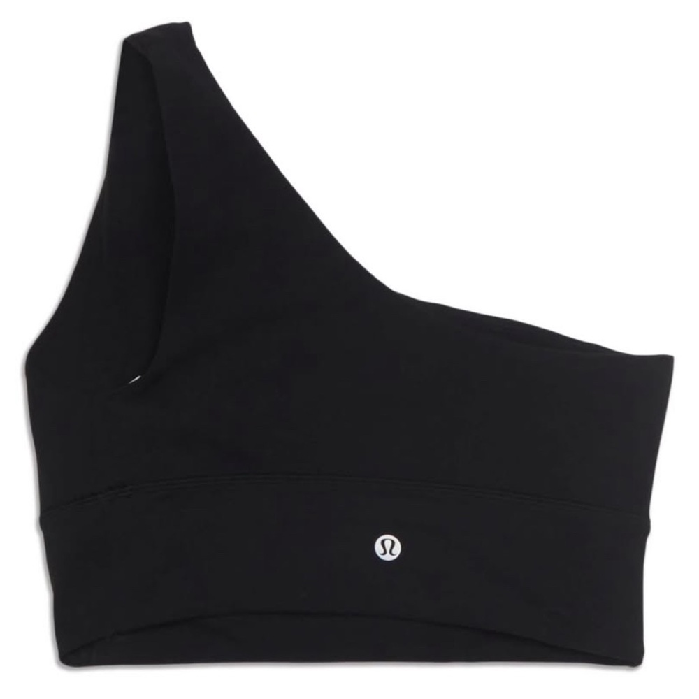 lululemon athletica Black One-Shoulder Sports Bra